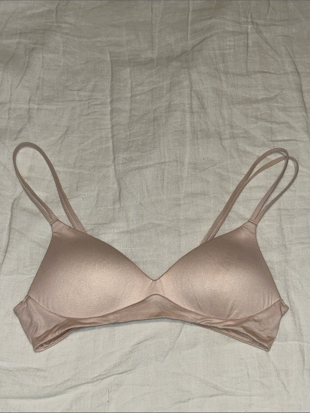 Aerie Light Pink Sunnie Wireless Pushup Bra